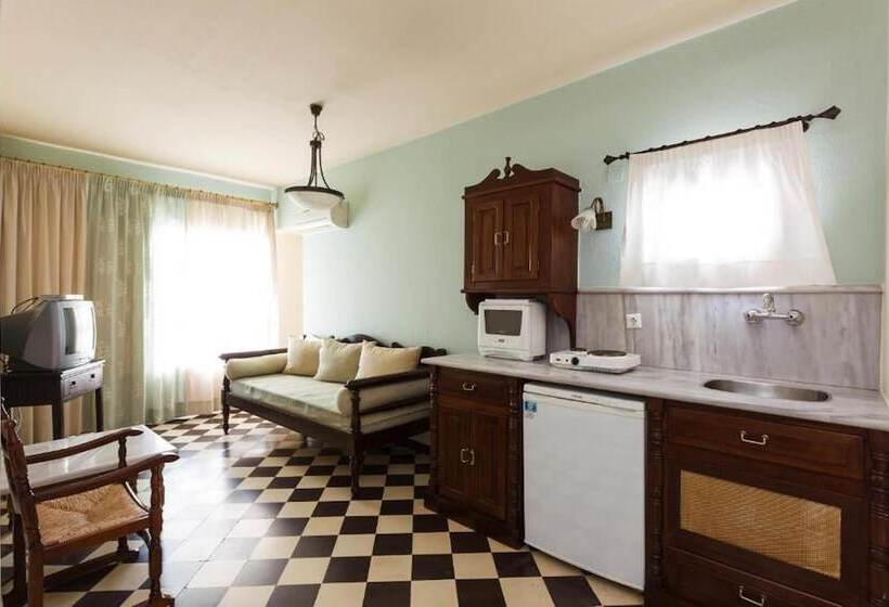 Апартаменты 1 Спальня Вид на Море, Palazzo Arhontiko Apartments