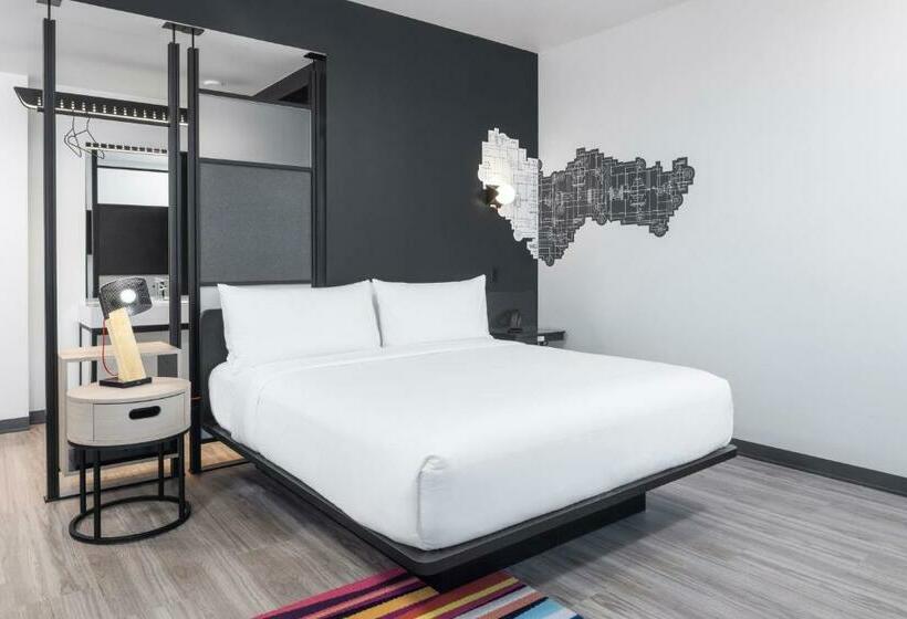 اتاق استاندارد با تخت بزرگ, Aloft Oklahoma City Quail Springs