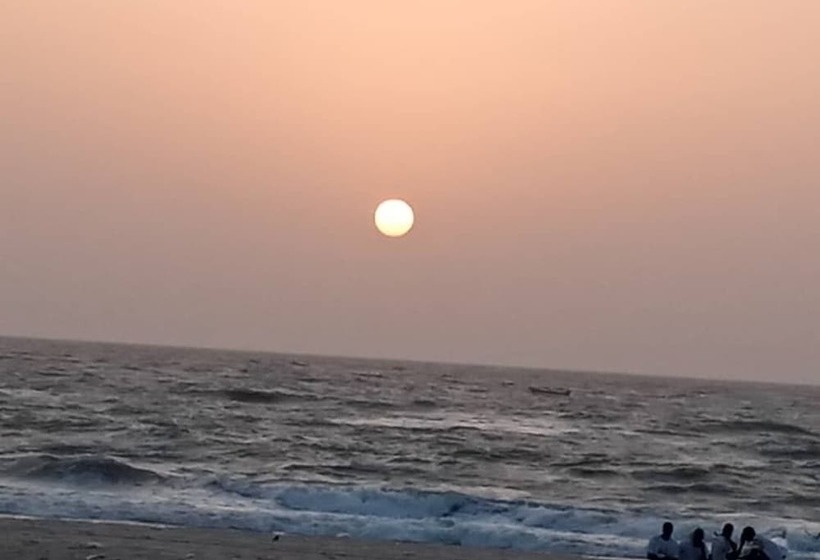 חדר דלוקס צדדי נוף לים, Eden Beach Saint Louis