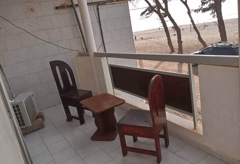 חדר דלוקס צדדי נוף לים, Eden Beach Saint Louis