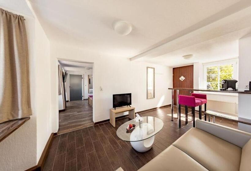 带1个卧室的公寓, Burghotel Staufeneck