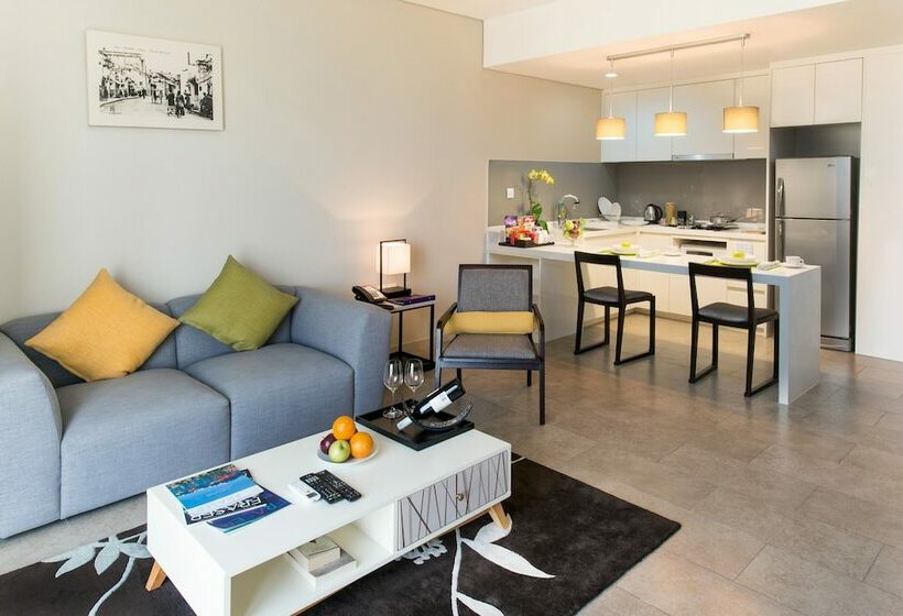 带1个卧室的豪华公寓, Novotel Living Saigon South