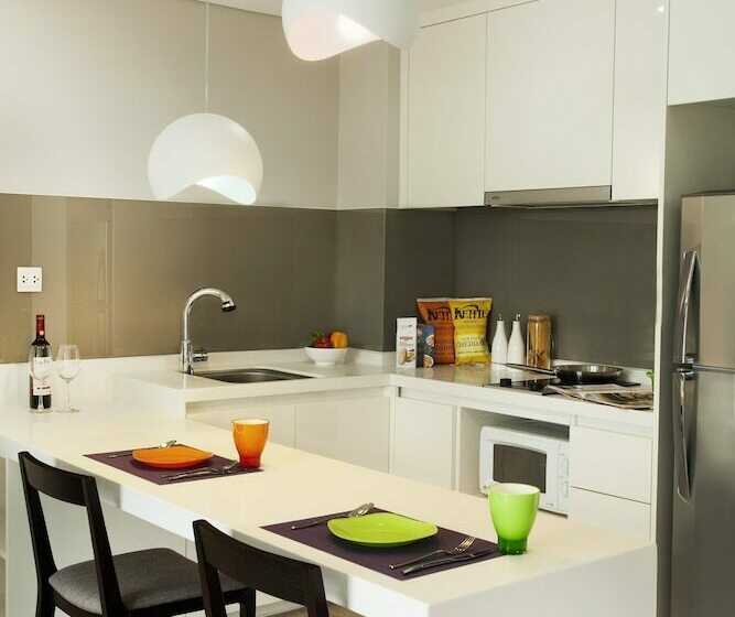 带1个卧室的豪华公寓, Novotel Living Saigon South