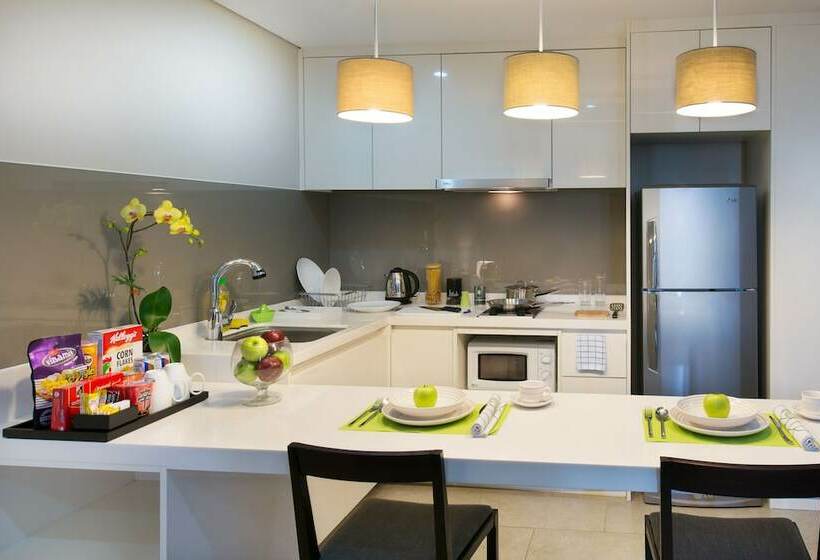 带1个卧室的豪华公寓, Novotel Living Saigon South