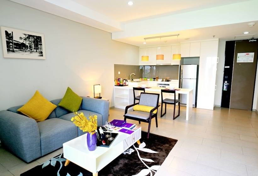 带1个卧室的豪华公寓, Novotel Living Saigon South