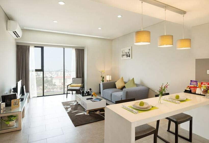 带1个卧室的豪华公寓, Novotel Living Saigon South