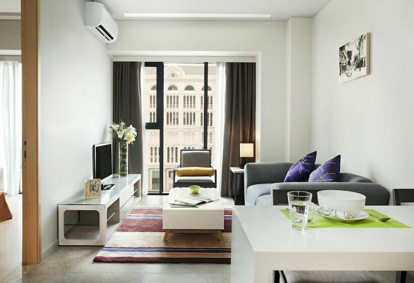 带1个卧室的豪华公寓, Novotel Living Saigon South