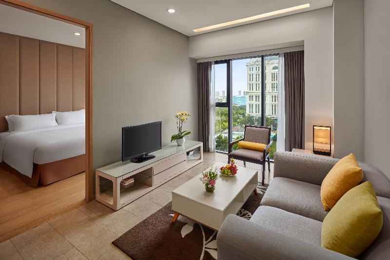带1个卧室的豪华公寓, Novotel Living Saigon South