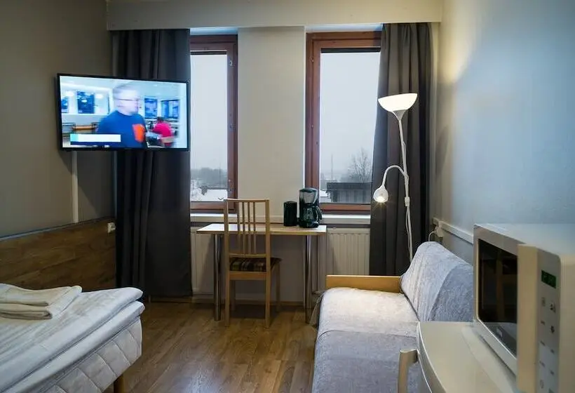 スタンダードシングルルーム, Forenom Aparthotel Kemi