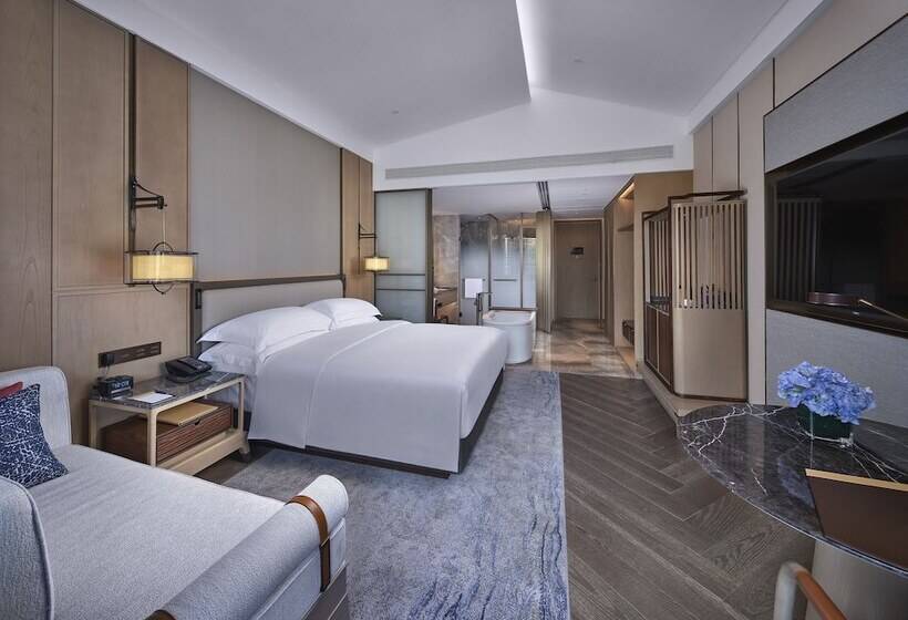 디럭스 룸 가든 전망, Doubletree By Hilton Yancheng Dayangwan