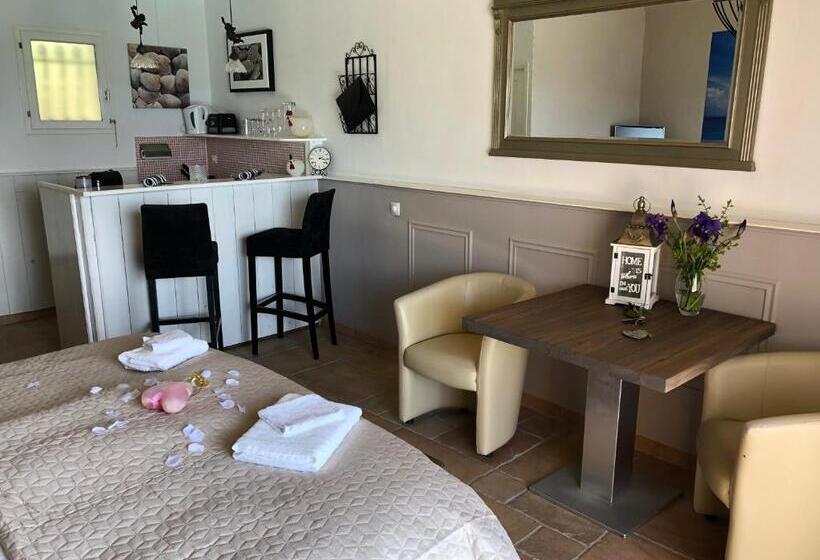 חדר סטנדרט נוף לבריכה, Marie Jean Chambre D Hotes & Gite