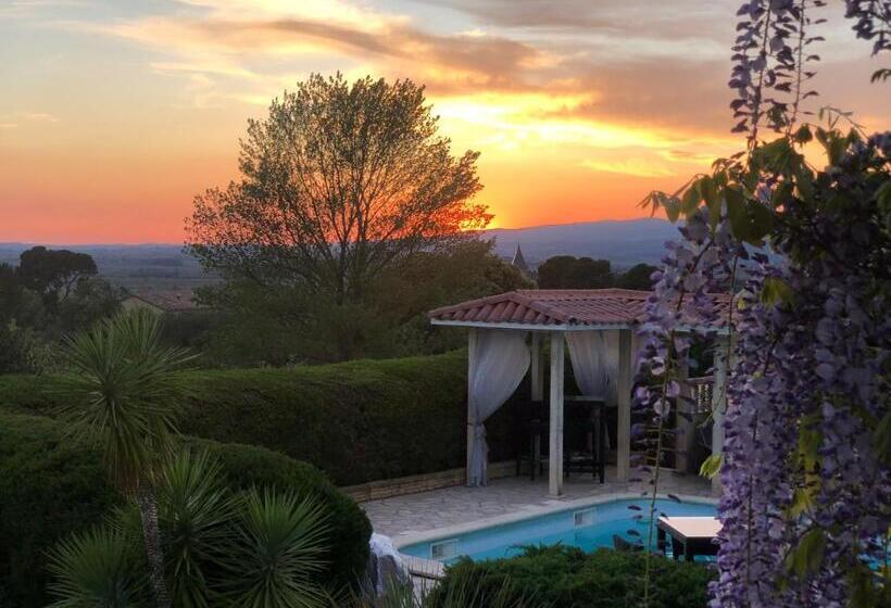 חדר סטנדרט נוף לבריכה, Marie Jean Chambre D Hotes & Gite