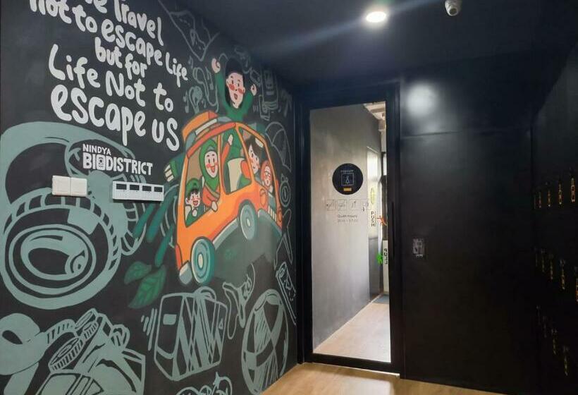 스탠다드 싱글 룸 공동욕실, Nindya Biodistrict Hotel Bandung