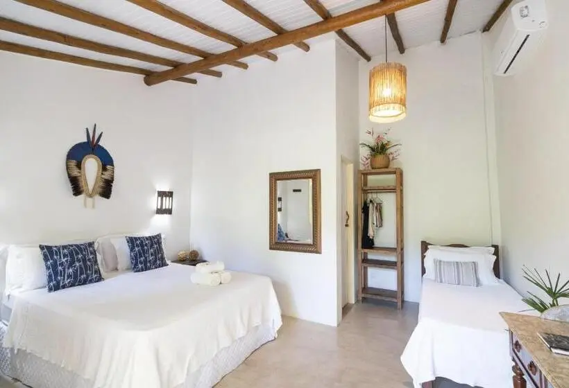 バルコニー付きスタンダードトリプルルーム, Pousada Villa Serena