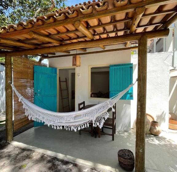 标准间带阳台, Pousada Villa Serena