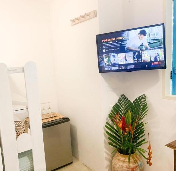 标准间带阳台, Pousada Villa Serena