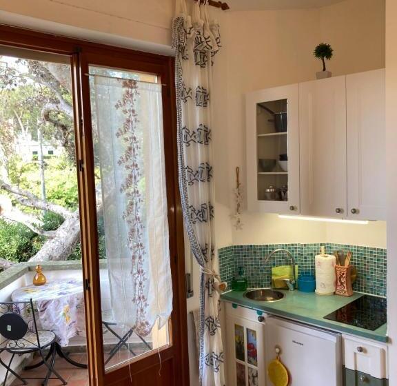 غرفة قياسية رباعية, Oasi Del Cuore Due Graziose Camere Con Vista Mare A 7 Min Dal Mare Di Castiglioncello