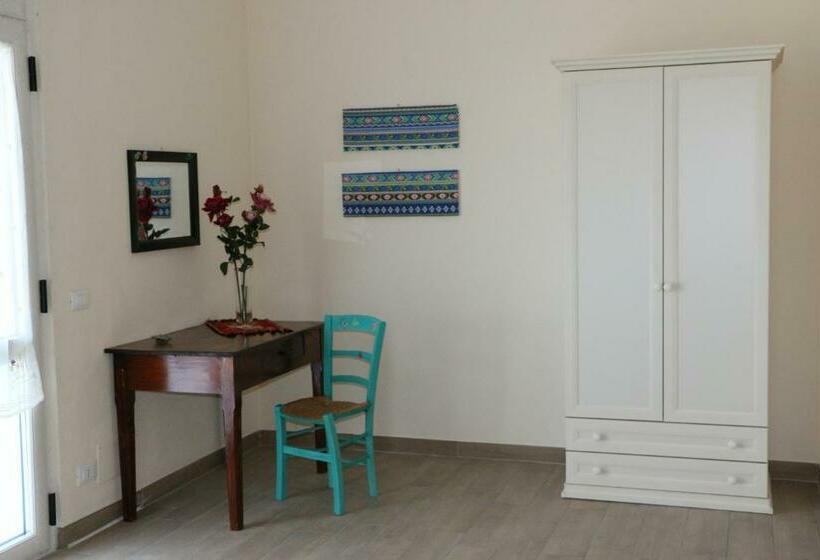 חדר סטנדרט לארבעה נוף לים, B&b Il Vigneto