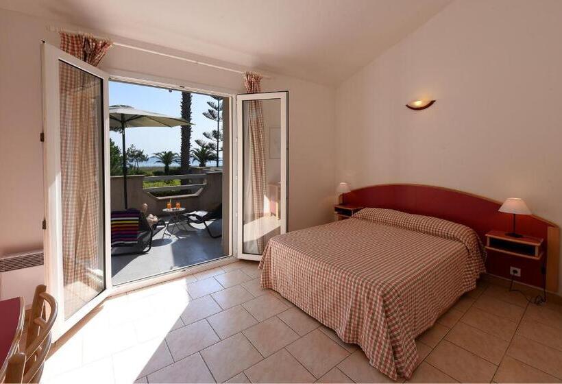 شقة غرفة واحدة مطلة على البحر, Résidence Les Chênes