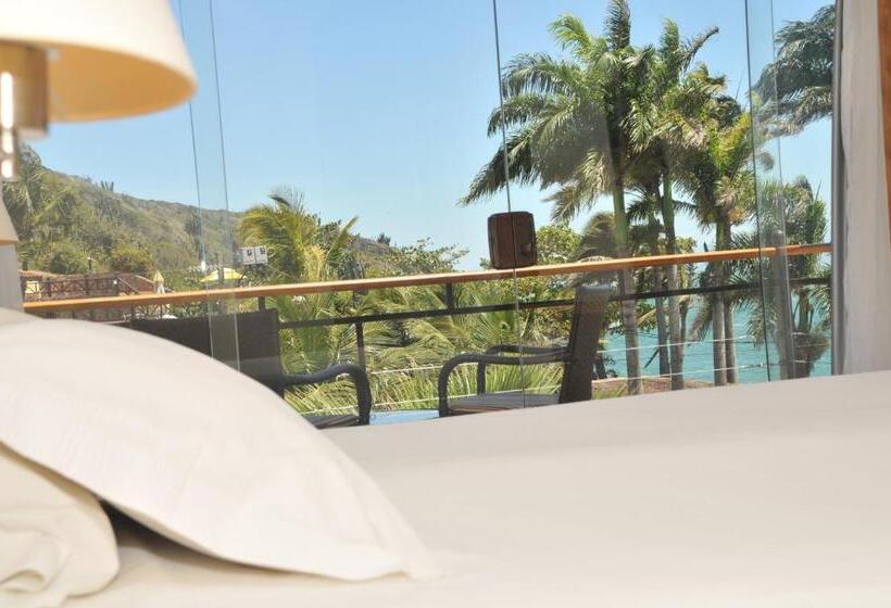 غرفة سوبيريور ذات إطلالة جانبية على البحر, Rio Buzios Boutique