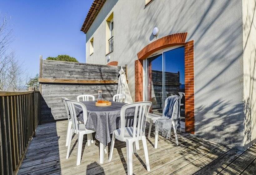 בית, 2 חדרי שינה, Village Pierre & Vacances Le Rouret
