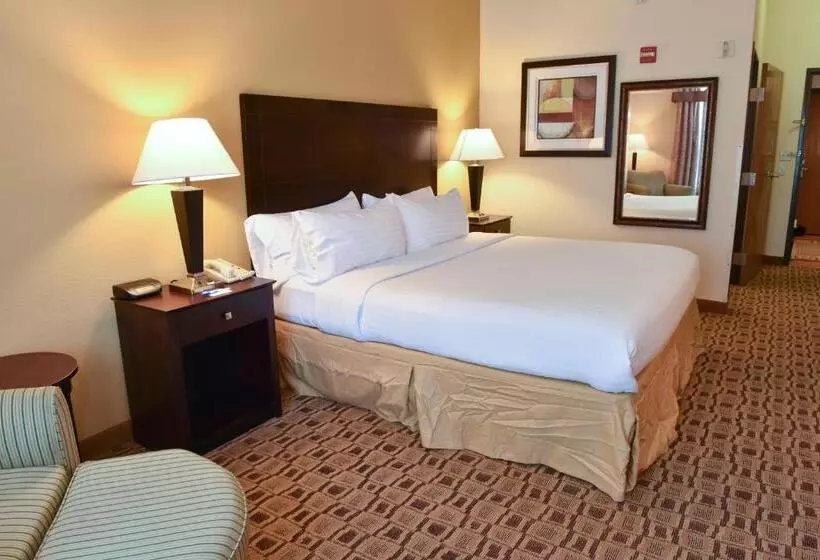 キングサイズベッドのスタンダードルーム, Holiday Inn Express Boonville, An Ihg