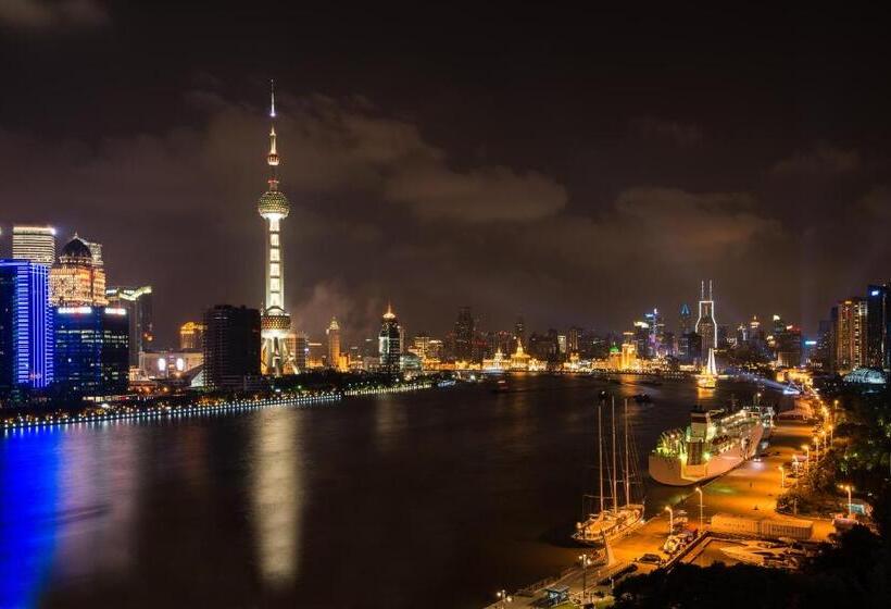 스탠다드 룸 킹사이즈 침대, Banyan Tree Shanghai On The Bund