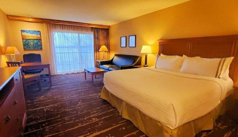 חדר סטנדרט מיטה זוגית, Best Western Premier The Lodge On Lake Detroit