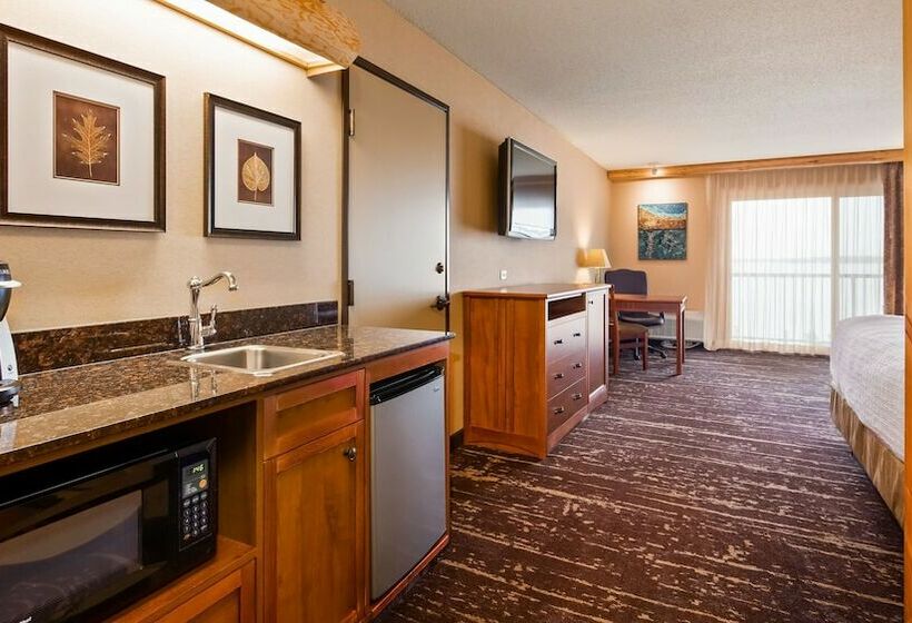 חדר סטנדרט מיטה זוגית, Best Western Premier The Lodge On Lake Detroit