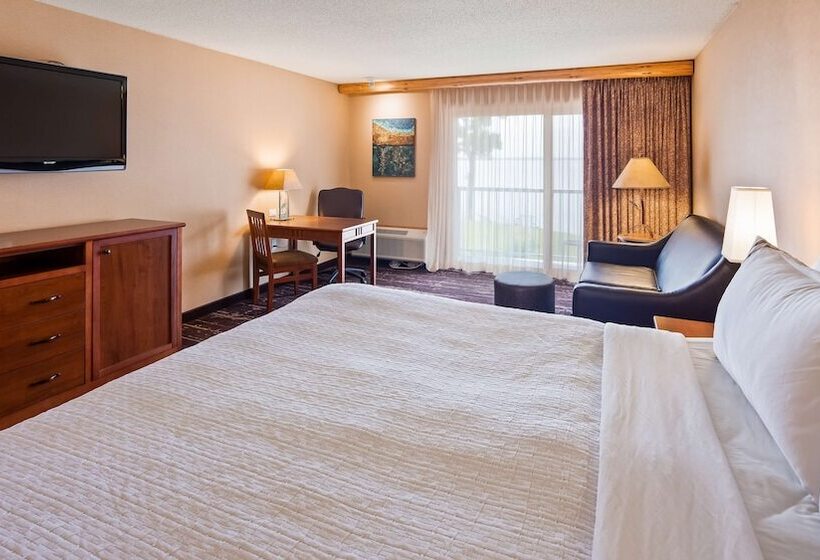 חדר סטנדרט מיטה זוגית, Best Western Premier The Lodge On Lake Detroit