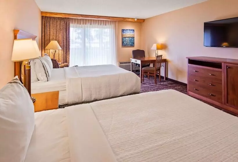 2ダブルベッドのスタンダードルーム, Best Western Premier The Lodge On Lake Detroit