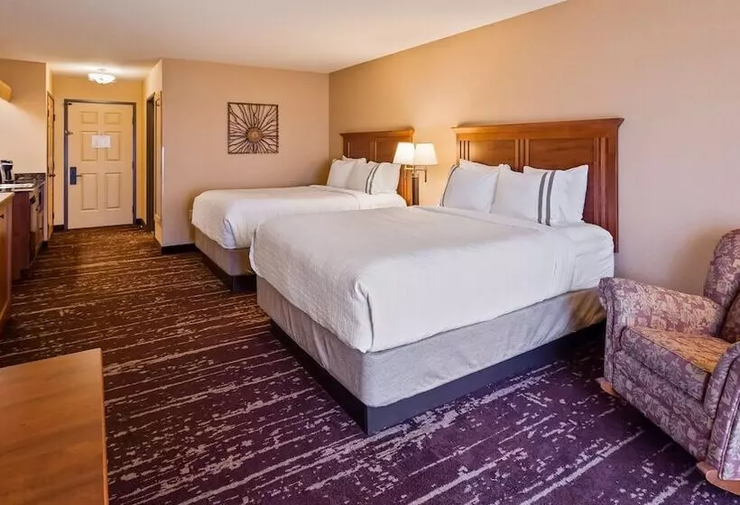 2ダブルベッドのスタンダードルーム, Best Western Premier The Lodge On Lake Detroit