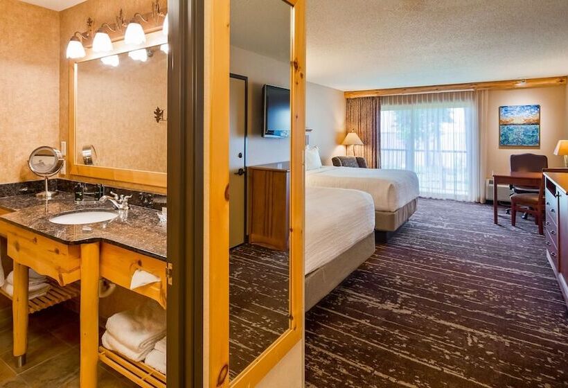 חדר סטנדרט שתי מיטות זוגיות, Best Western Premier The Lodge On Lake Detroit