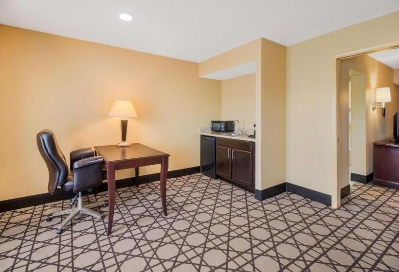 מיטת קינג בסוויטה, Best Western University Inn