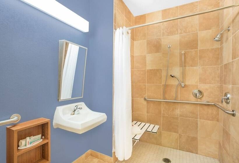 身障者適用スタンダードルーム, Microtel Inn & Suites Chili/rochester
