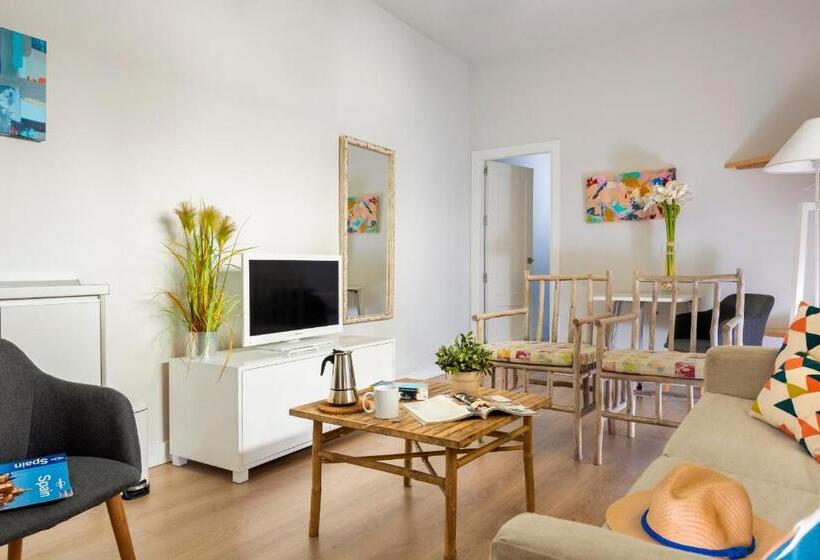 带1个卧室的高级公寓, Suites Sevilla Plaza