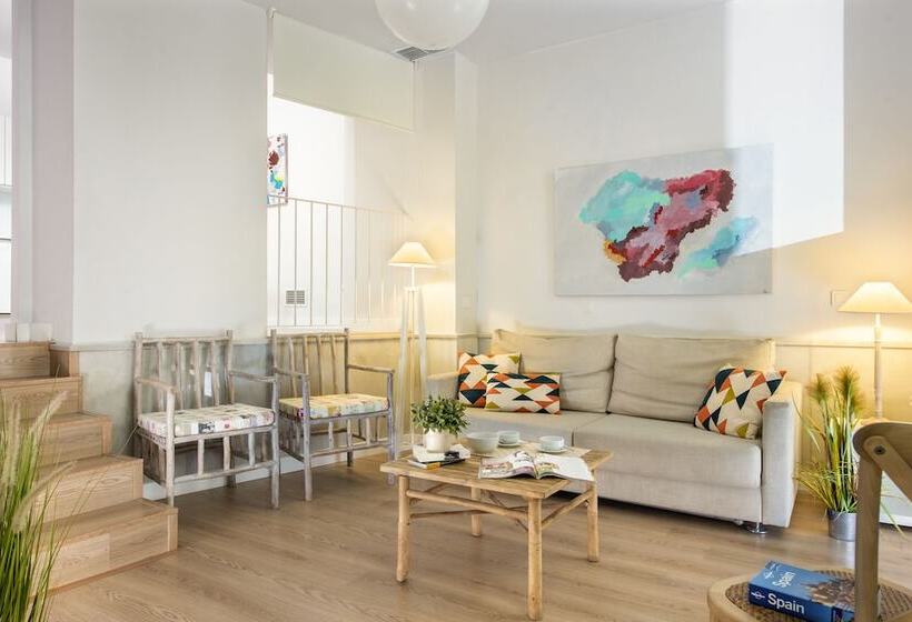 带1个卧室的高级公寓, Suites Sevilla Plaza