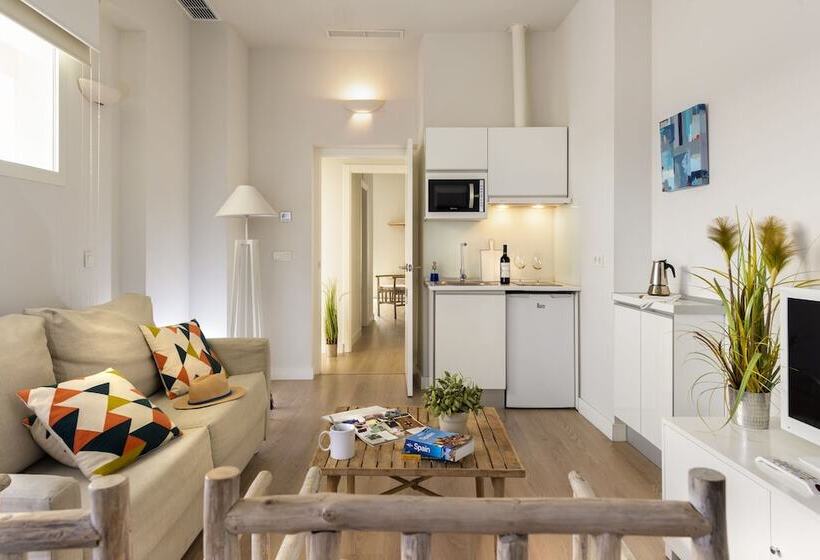 带1个卧室的高级公寓, Suites Sevilla Plaza