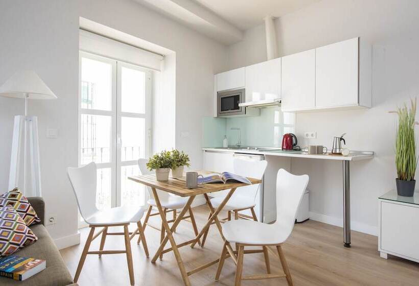 带1个卧室的高级公寓, Suites Sevilla Plaza