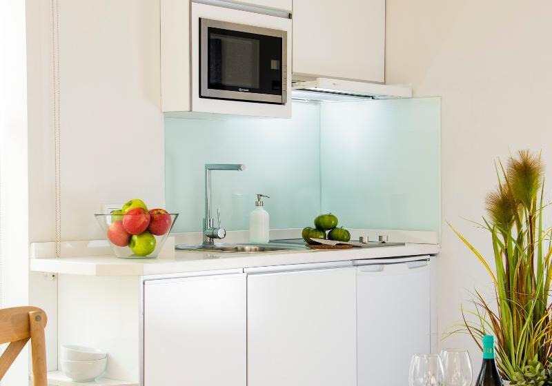 带2个卧室的公寓, Suites Sevilla Plaza