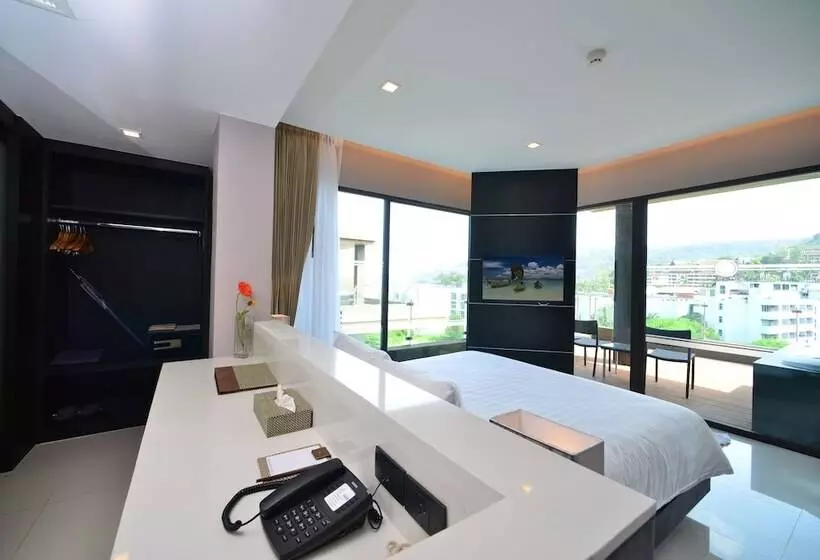 ファミリースイートの２ベッドルーム, The Charm Resort Phuket