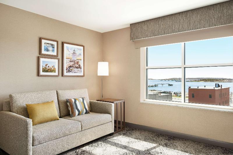 חדר סטנדרט עם מיטת קינג, Hampton Inn Portland Downtownwaterfront