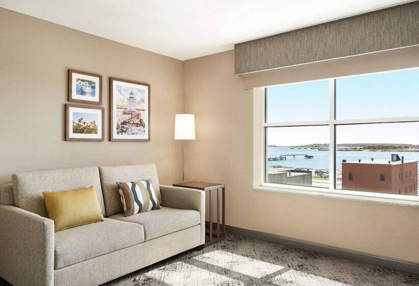 Студия Стандарт Двуспальная Кровать, Hampton Inn Portland Downtownwaterfront