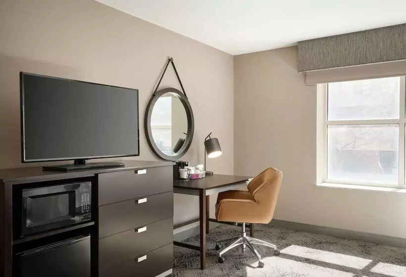 استودیوی استاندارد با تخت دوبل, Hampton Inn Portland Downtownwaterfront