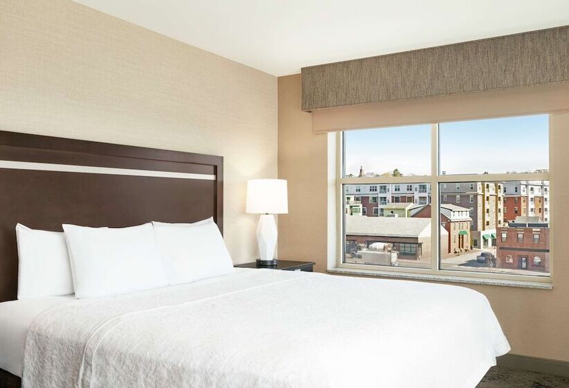 סטודיו סטנדרט מיטה זוגית, Hampton Inn Portland Downtownwaterfront