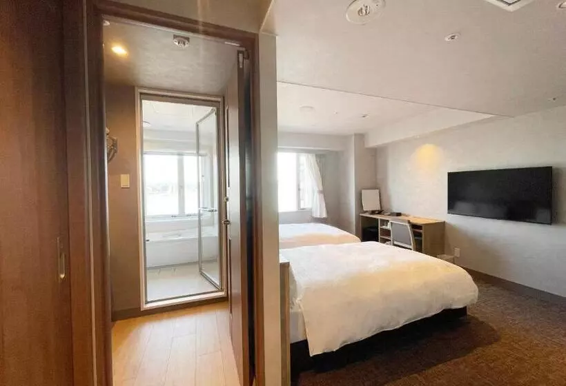 Standard room with outdoor bath, Matsue New Urban