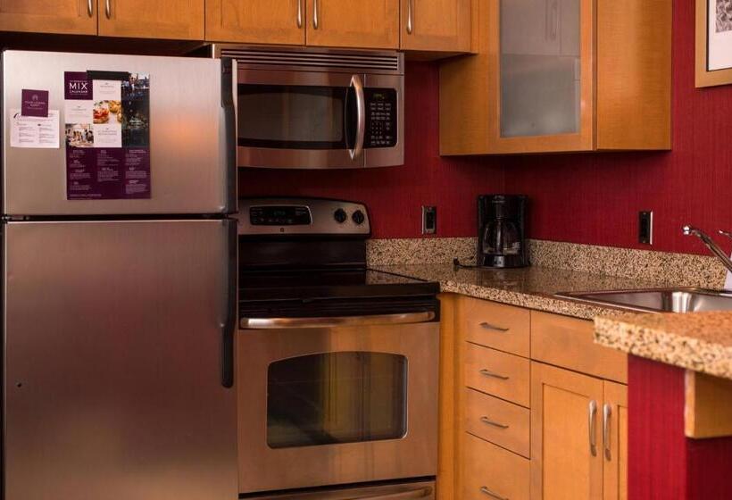 带大床的套房, Residence Inn By Marriott Albuquerque Airport