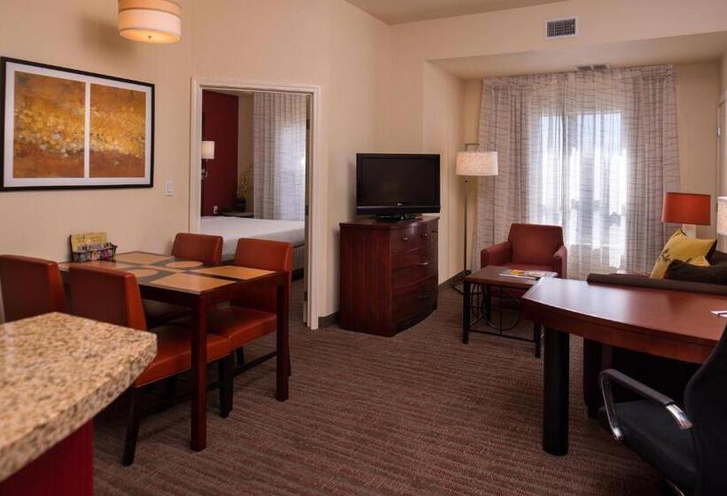 带2个卧室的套房, Residence Inn By Marriott Albuquerque Airport