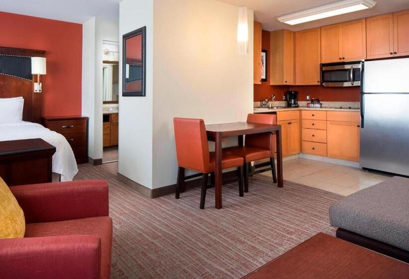 带大床的标准工作室, Residence Inn By Marriott Billings