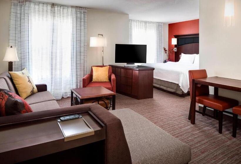 带大床的标准工作室, Residence Inn By Marriott Billings